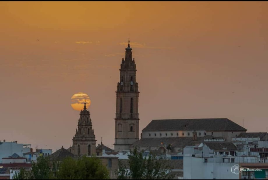 Bujalance al atardecer